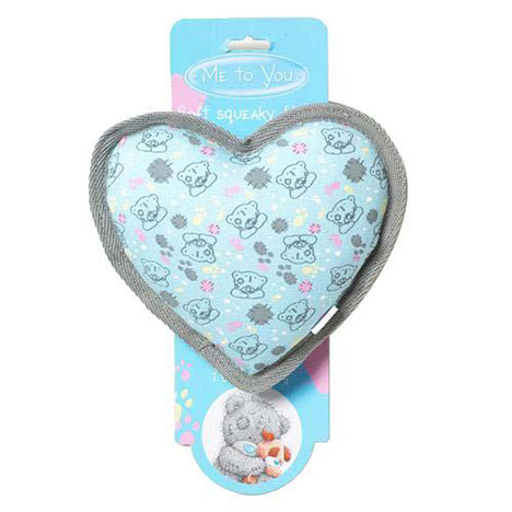 Me to You Bear Soft Squeaky Dog Heart £5.50